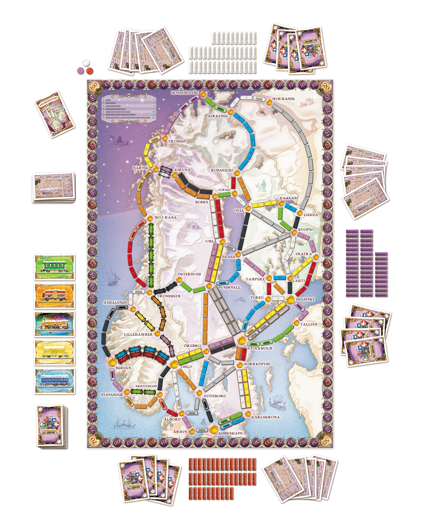 Ticket to Ride Nordic Countries