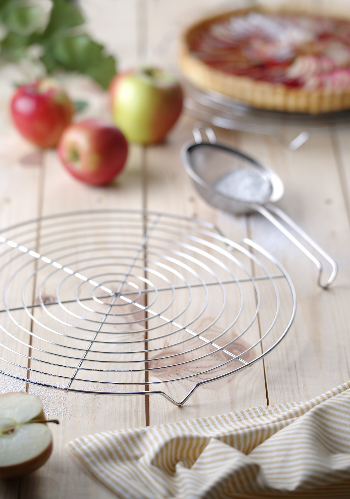 Hendi jäähdytysritilä leivontaan Ø32x2 cm kromattu