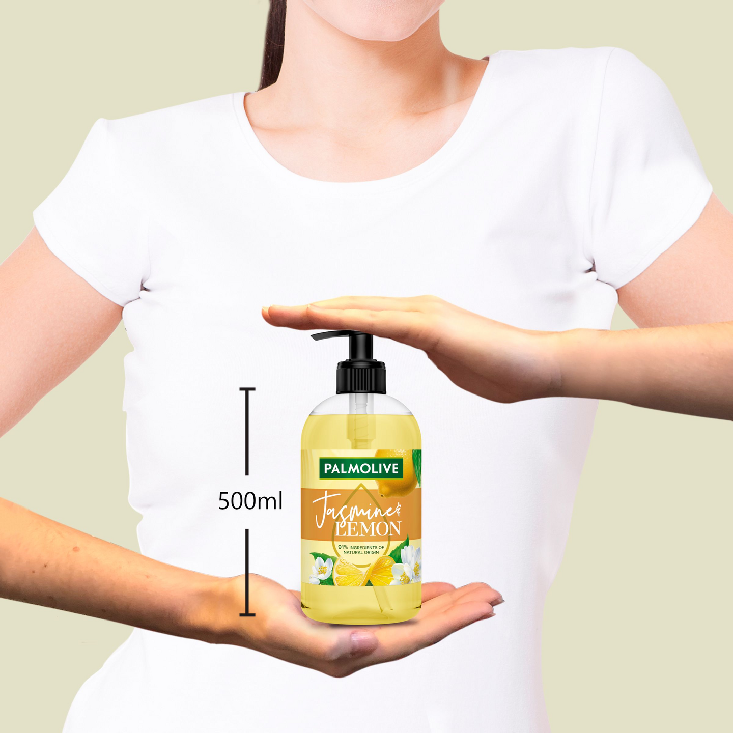 Palmolive nestesaippua 500ml Parfum Jasmine & Lemon