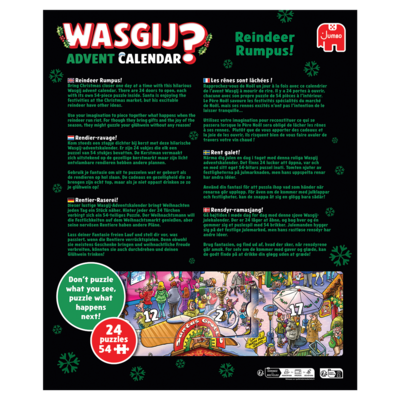 Wasgij Palapelijoulukalenteri 2025