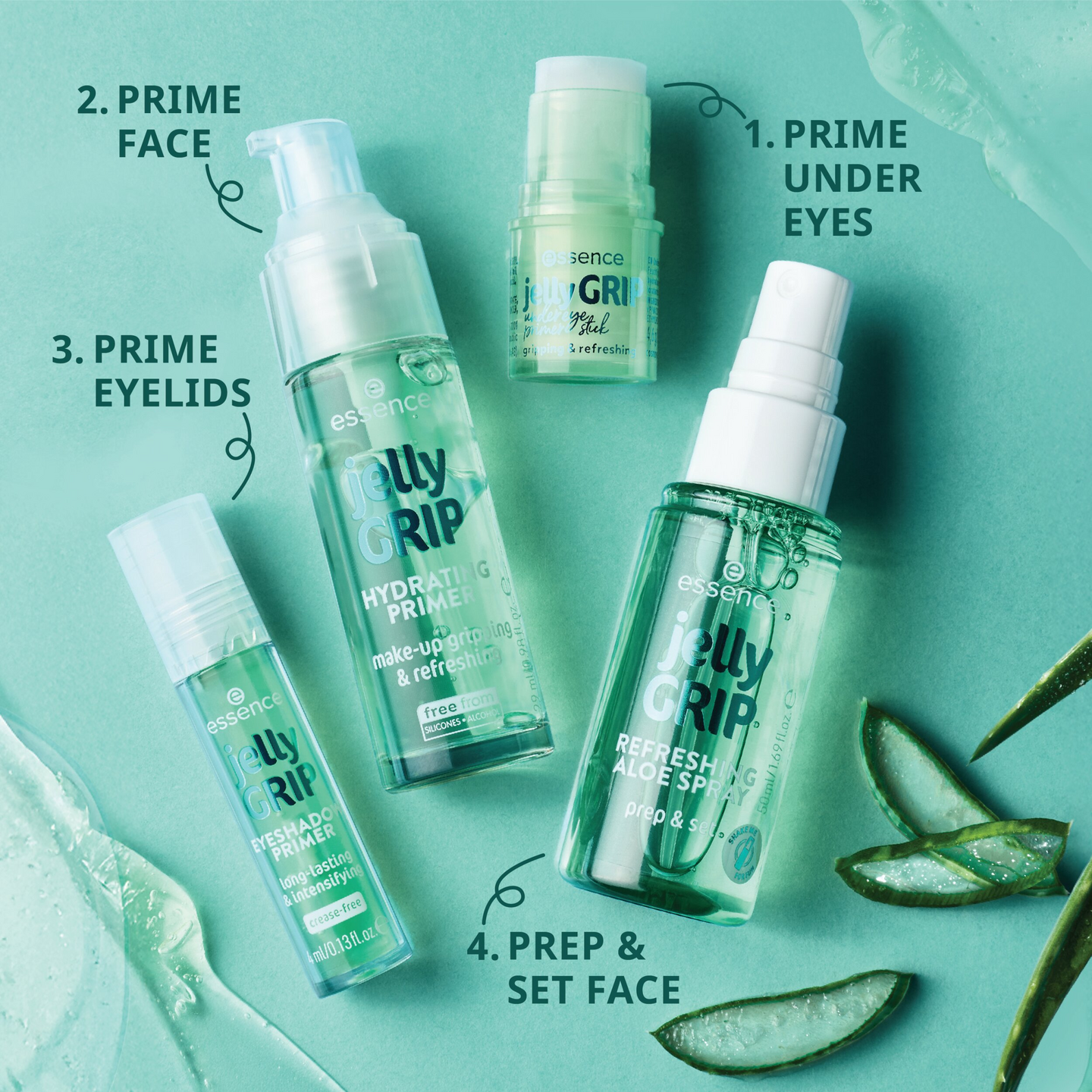 Essence Jelly Grip Hydrating pohjustusvoide 29ml