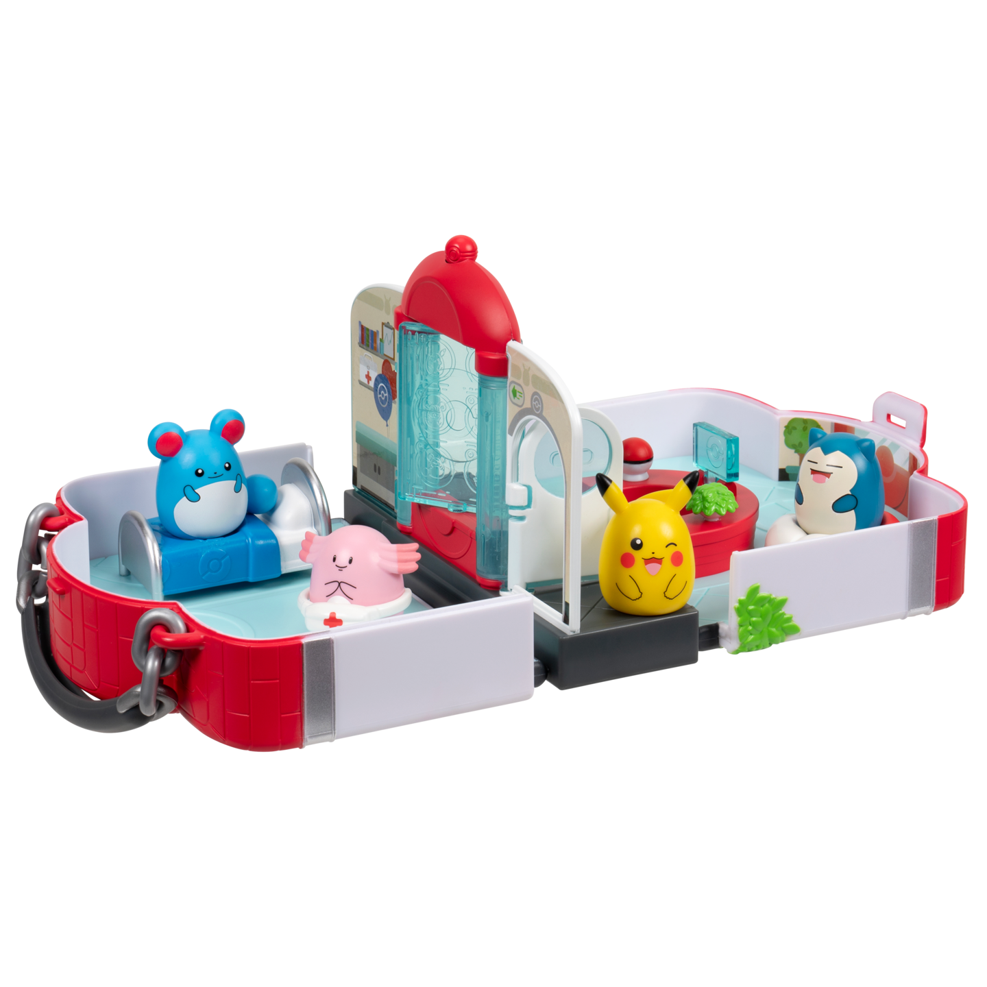 Squishalongs Pokemon Keskus Leikkisetti