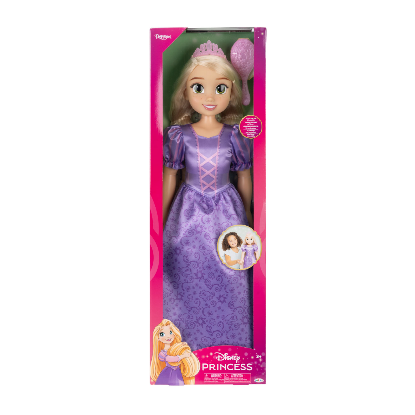Disneys Princess Rapunzel nukke 71 cm