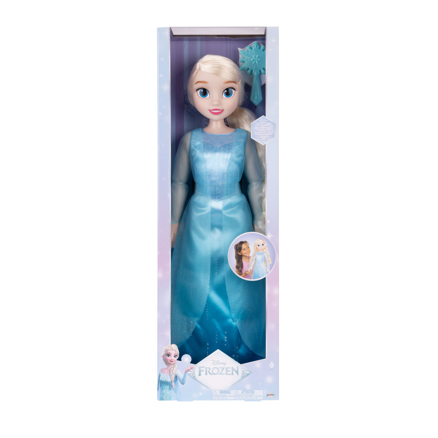 Disneys Princess Elsa nukke 71 cm