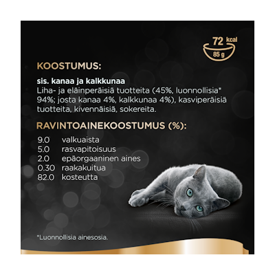 Sheba Selection annosateria kana-kalkkuna 85g