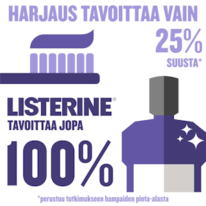 Listerine Total Care suuvesi 500ml 72kpl qpa