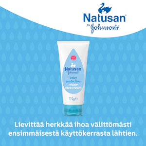 Natusan by Johnson's 3in1 Nappy Care Cream sinkkivoide 110g