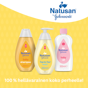 Natusan by Johnson's Top-to-toe pesuneste 300ml