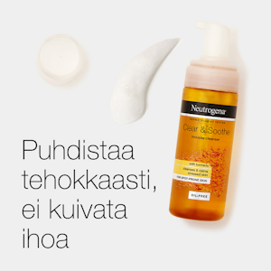 Neutrogena puhdistusvaahto 150ml Clear & Soothe Mousse Cleanser