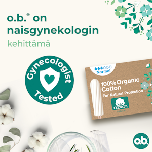 O.b. Organic Normal luomu tamponi 16kpl