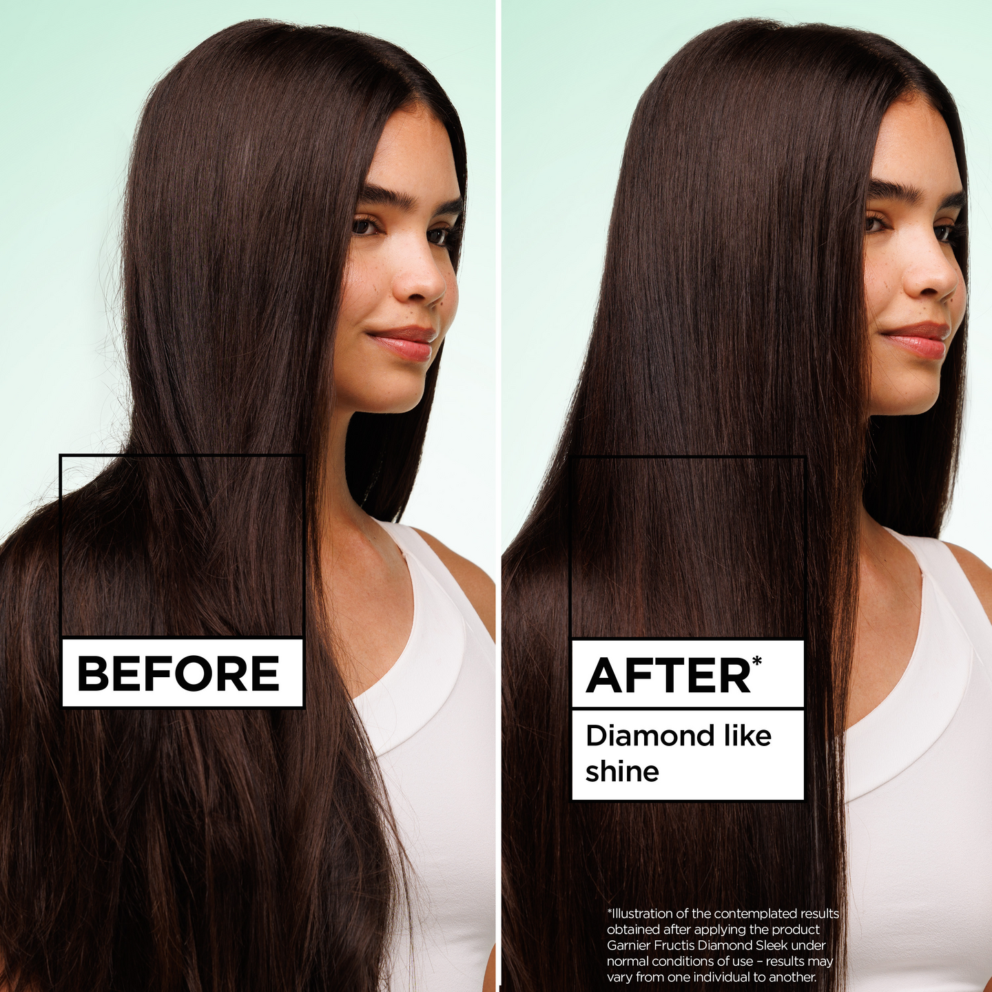 Garnier Fructis Keratin Sleek Diamond Sleek hiuksiin jätettävä hoitosuihke 150 ml