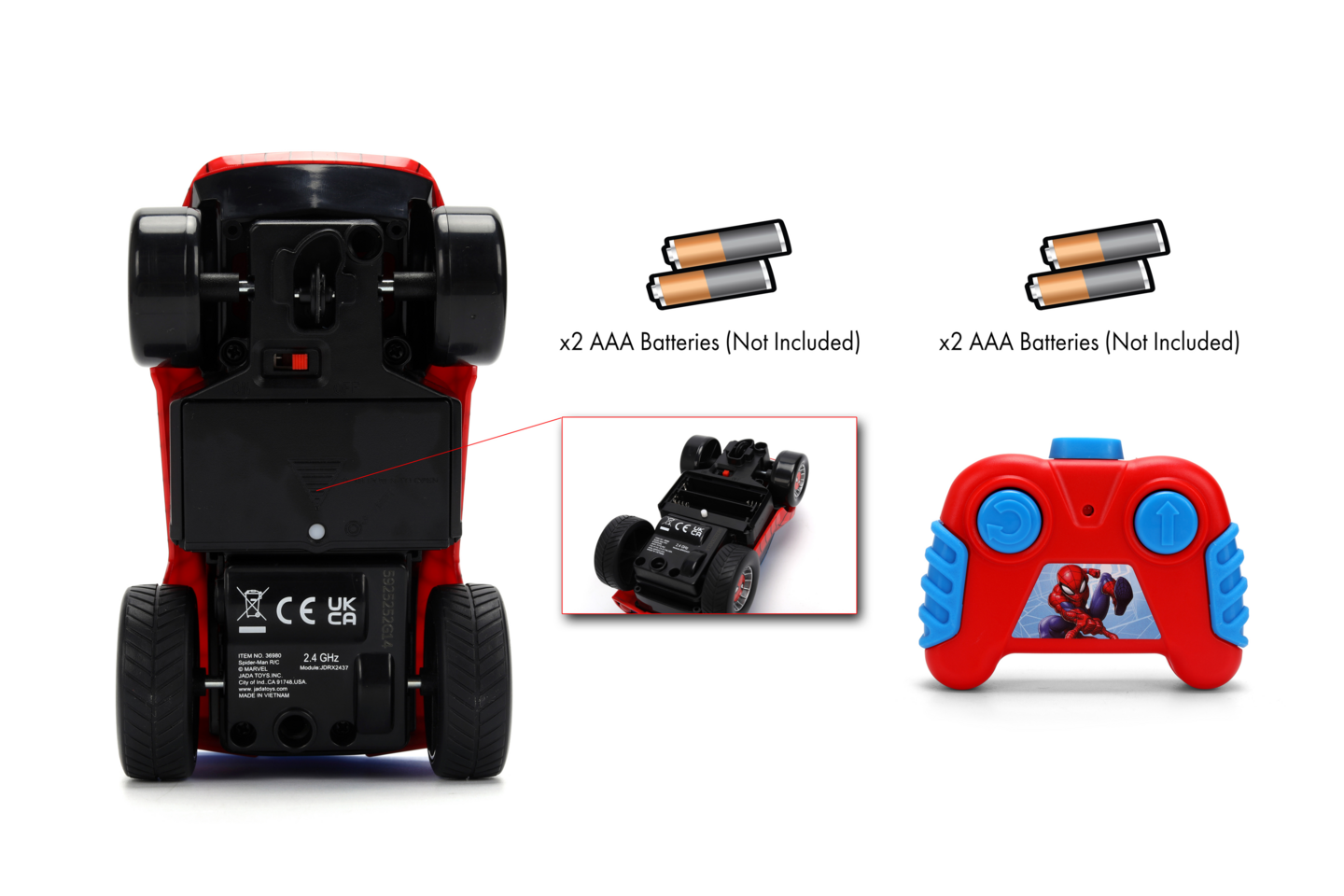 RC Spider-Man Buggy 1:32