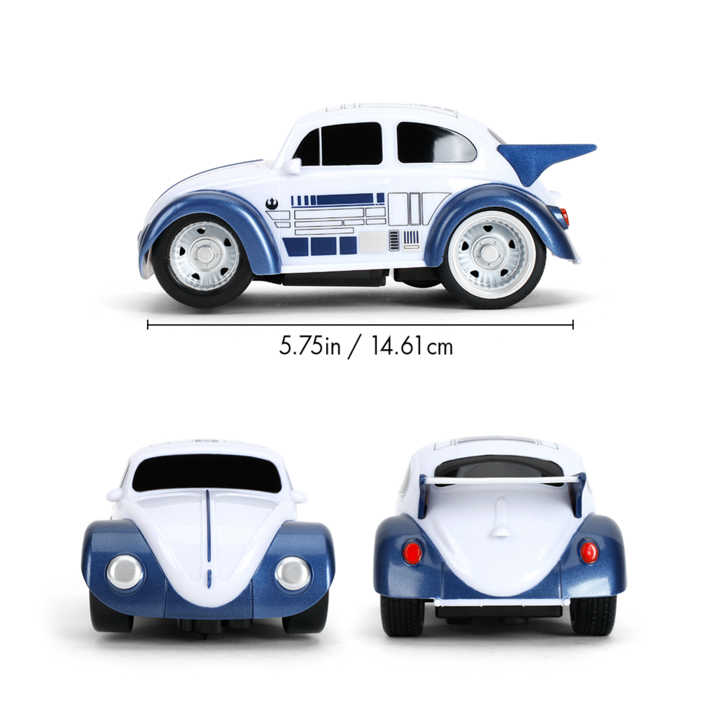 RC Star Wars R2D2 VW Beetle 1:32
