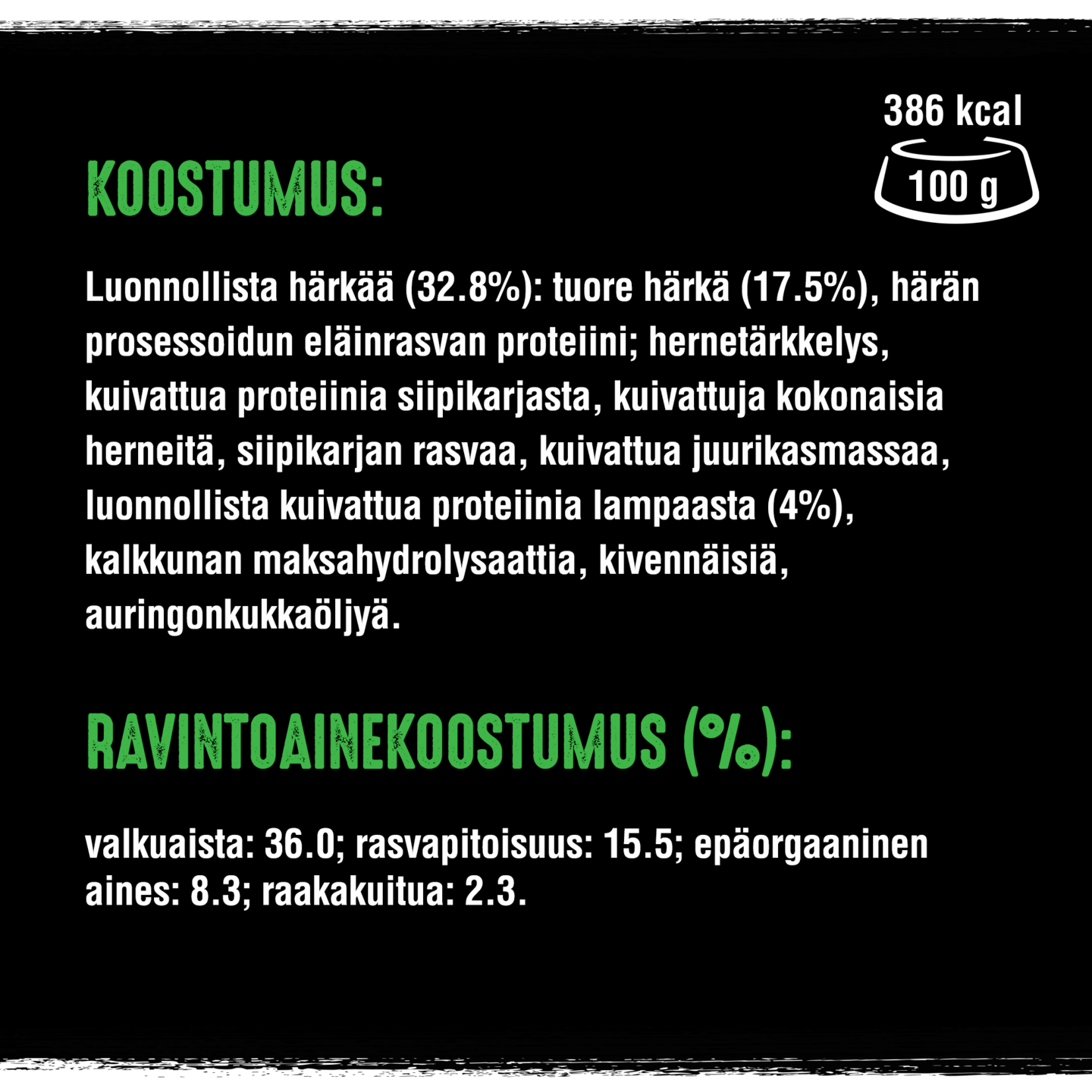 Crave koiran ruoka 2,8kg lammas härkä