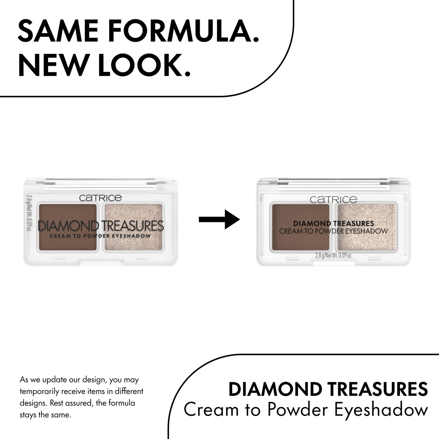 Catrice Diamond Treasures Cream to Powder luomiväri 010 Hazel Spark