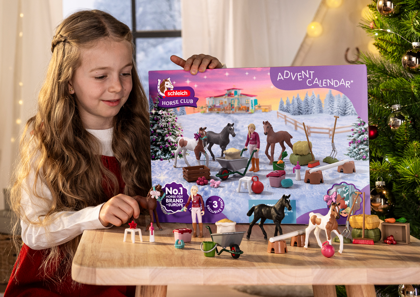 Schleich Joulukalenteri Horse Club 2025