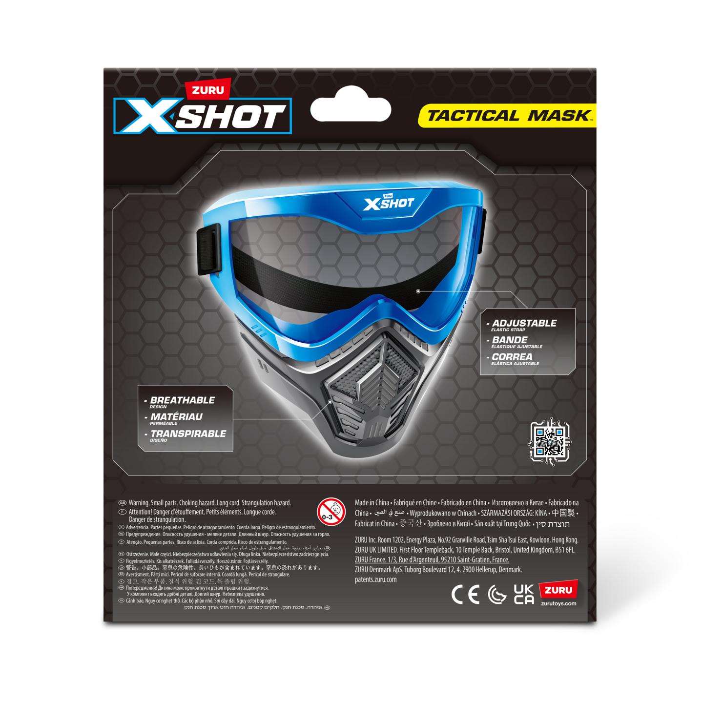 Taktinen Zuru XSHOT -suojanaamio