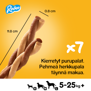 Pedigree rodeo 123g kanaa