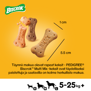 Pedigree Multi Biscrok koirankeksi 500g