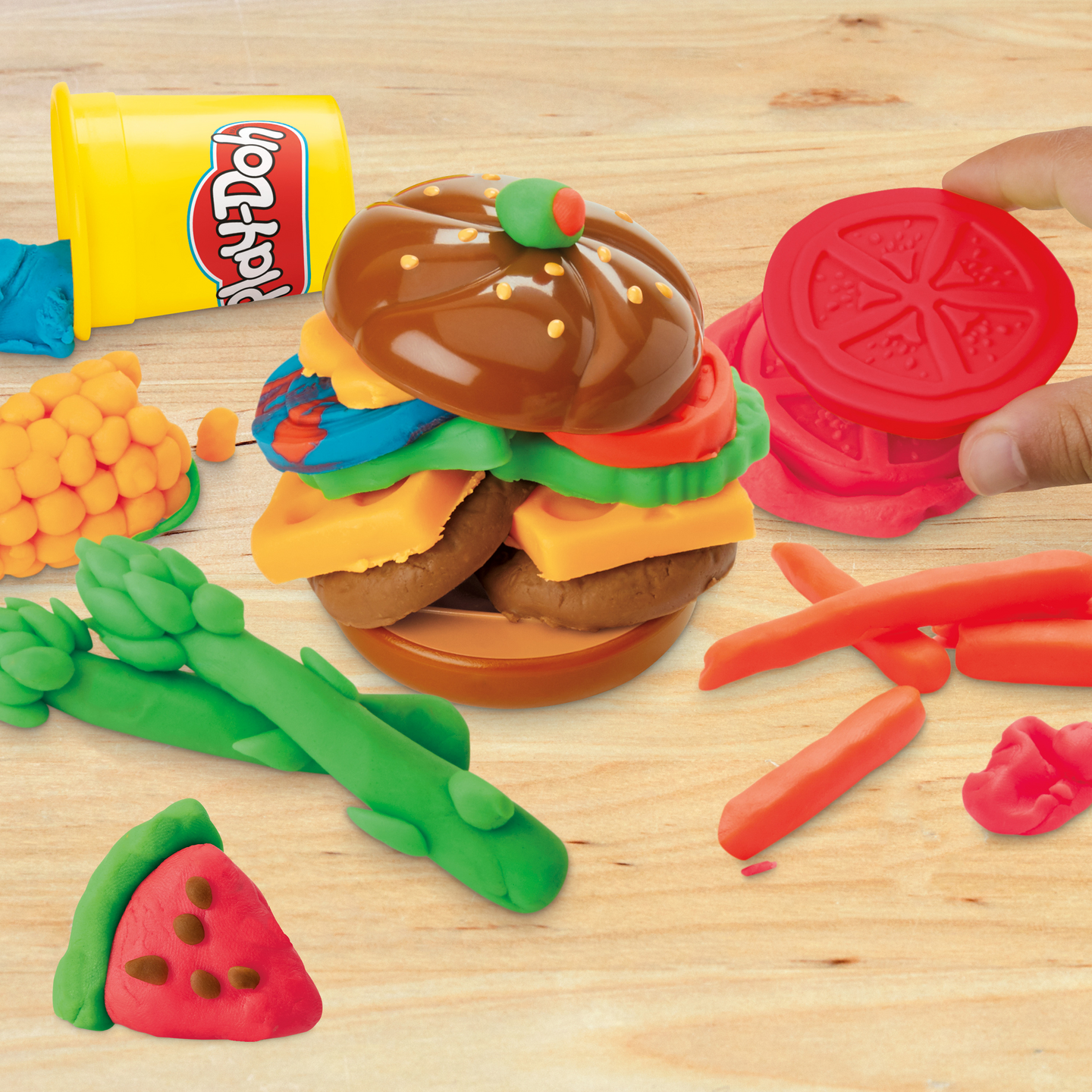 Play-Doh Ruokamuodot