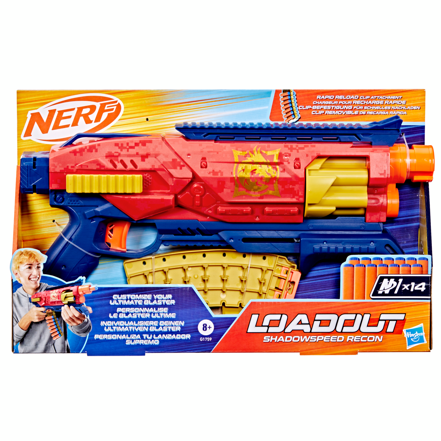 NERF LoadOut Shadowspeed Recon