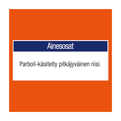 Ben's Original Pitkäjyväinen riisi keitinpusseissa 8x125g