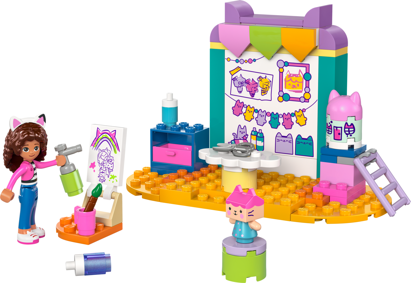 LEGO Gabbys Dollhouse 10795 Askartelua Boksivauvan kanssa