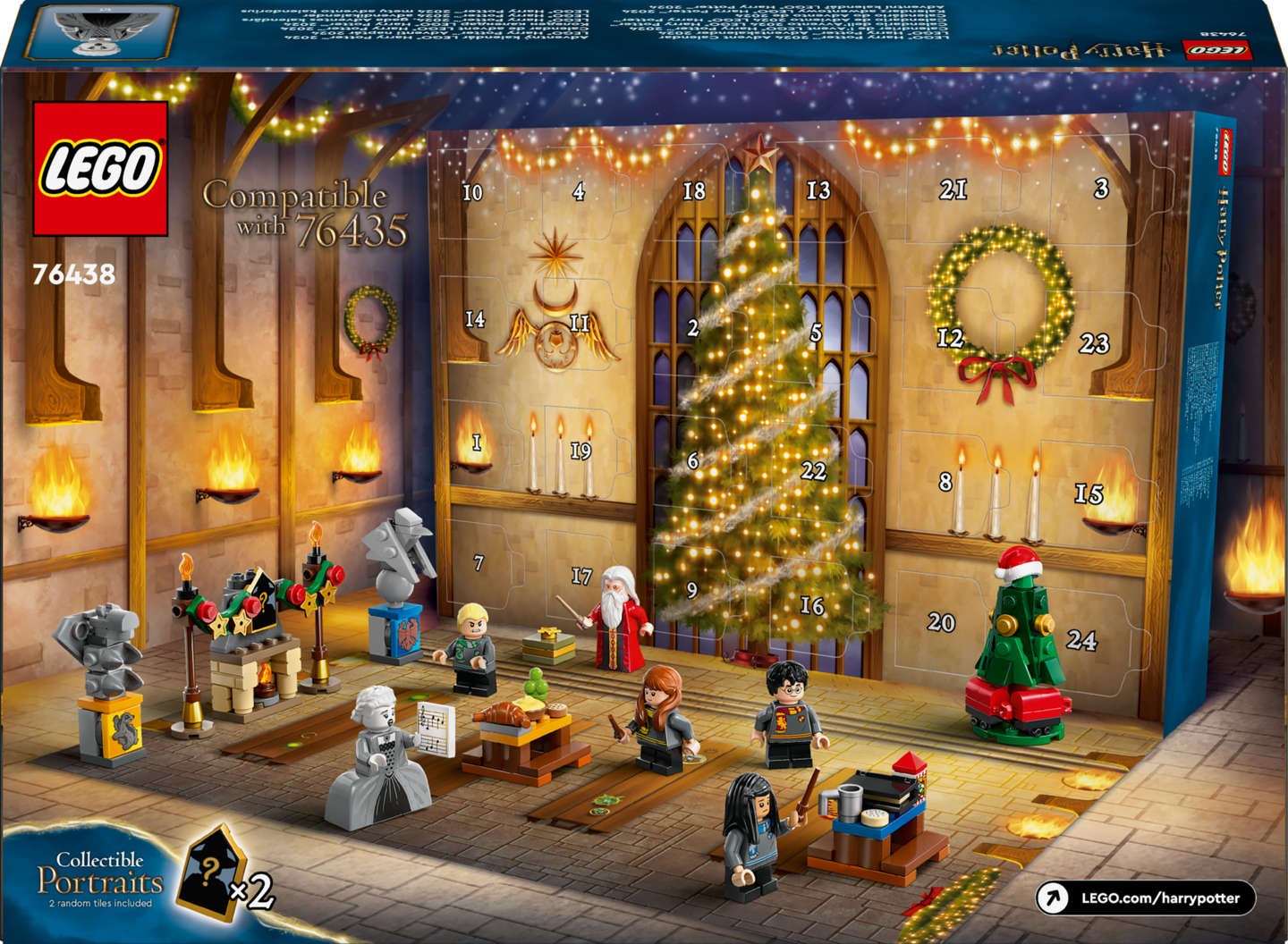 LEGO® Harry Potter™ Joulukalenteri 2024, lelusetti 76438