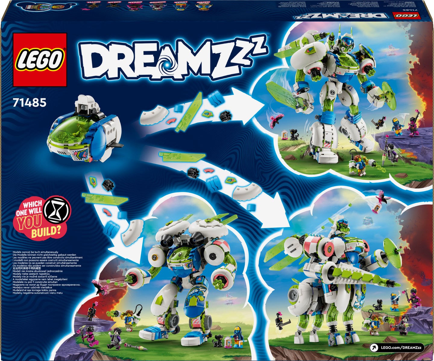 LEGO DREAMZzz 71485 Mateon ja Z-Blobin ritaritaistelurobotti