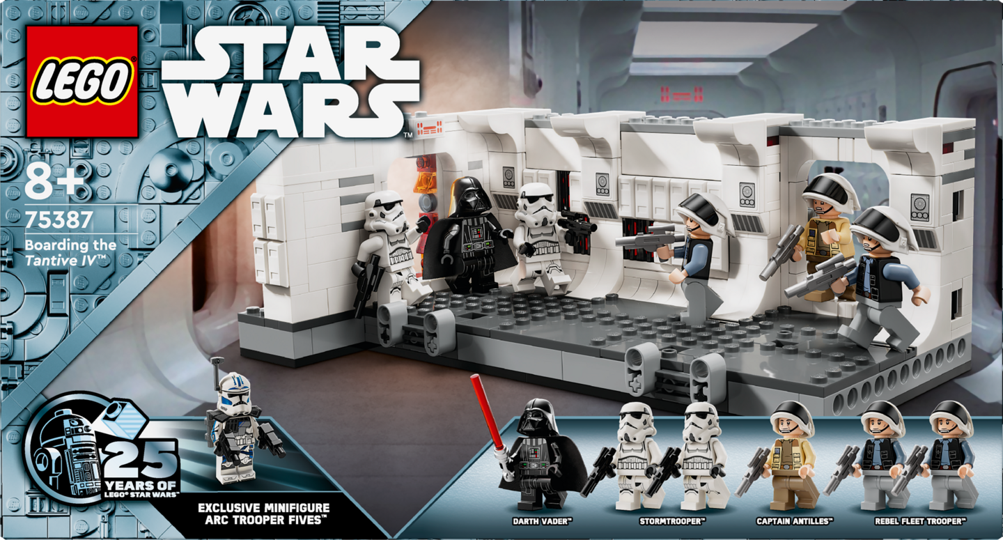 LEGO Star Wars TM 75387 Astuminen Tantive IV™ ‑alukseen