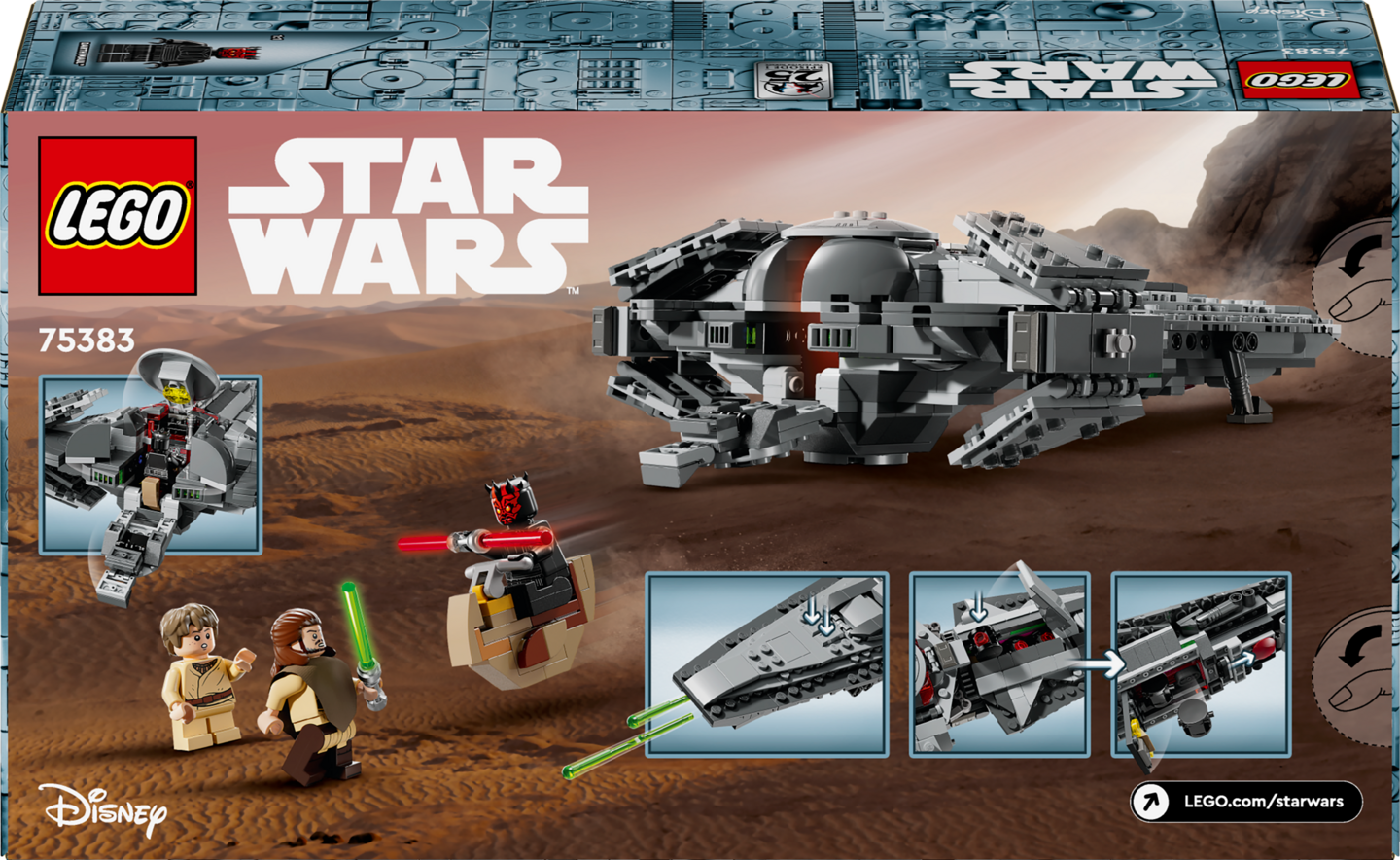 LEGO Star Wars 75383 Darth Maulin Sith Infiltrator