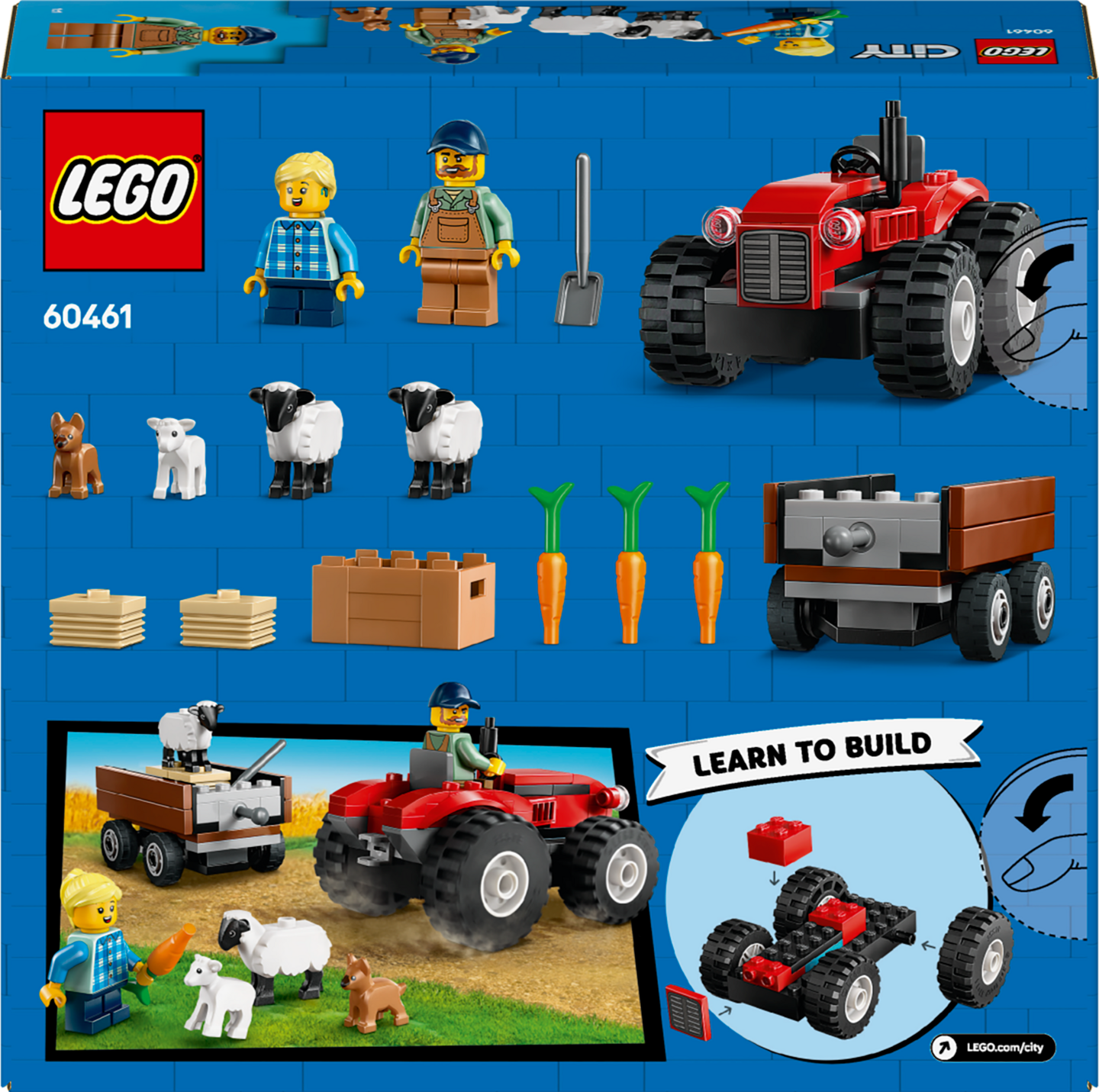 LEGO City 60461 Traktori ja lampaat