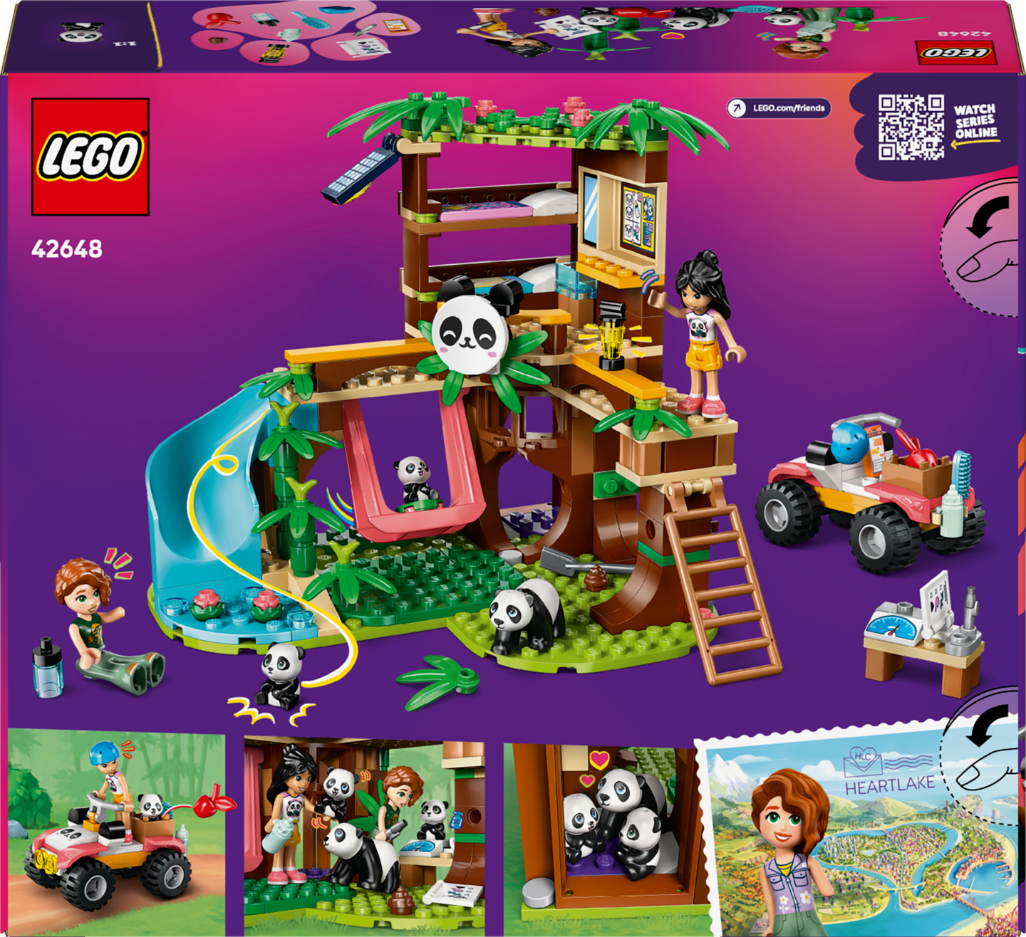 LEGO Friends 42648 Pandahoitola