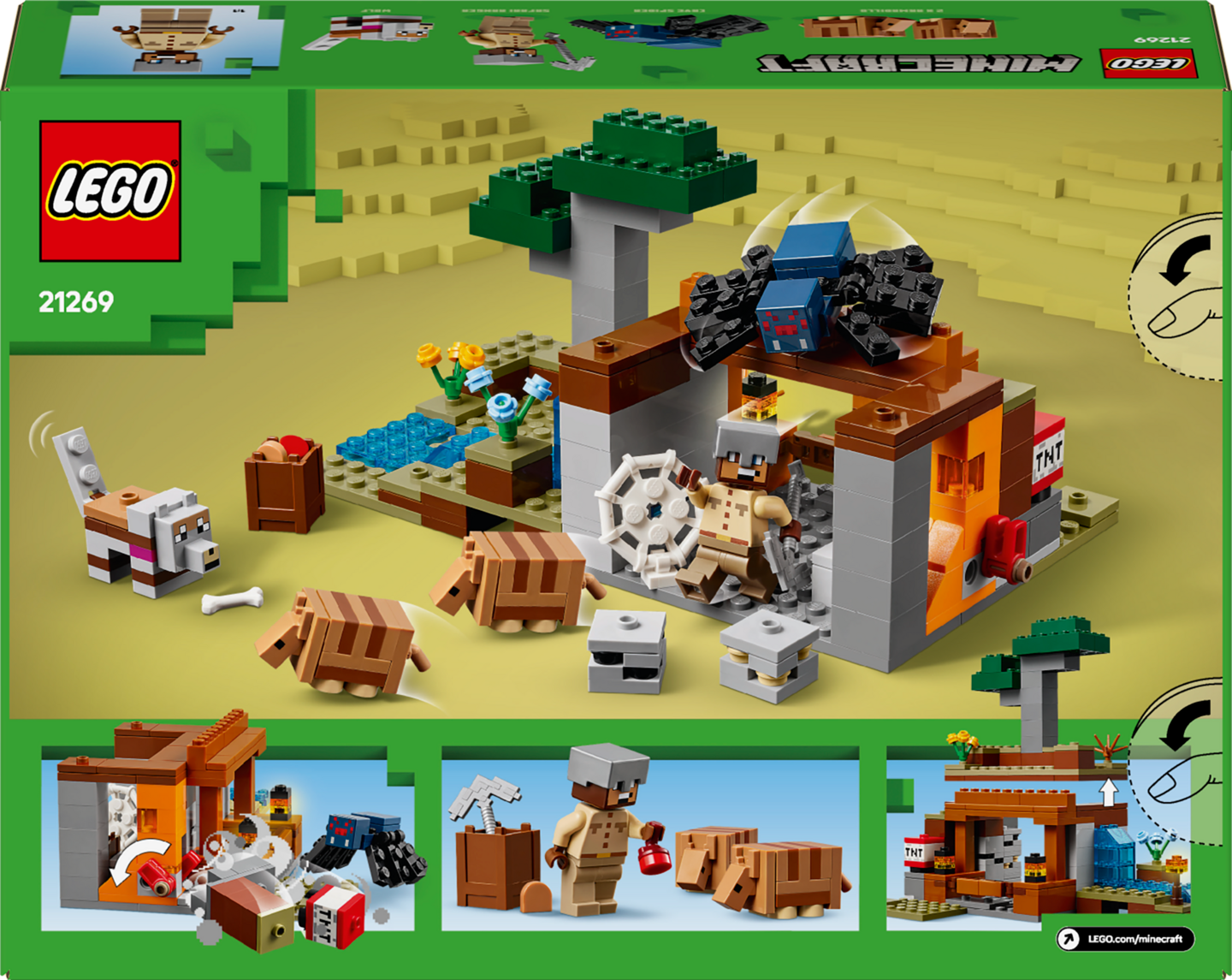LEGO Minecraft 21269 Vyötiäisen kaivos