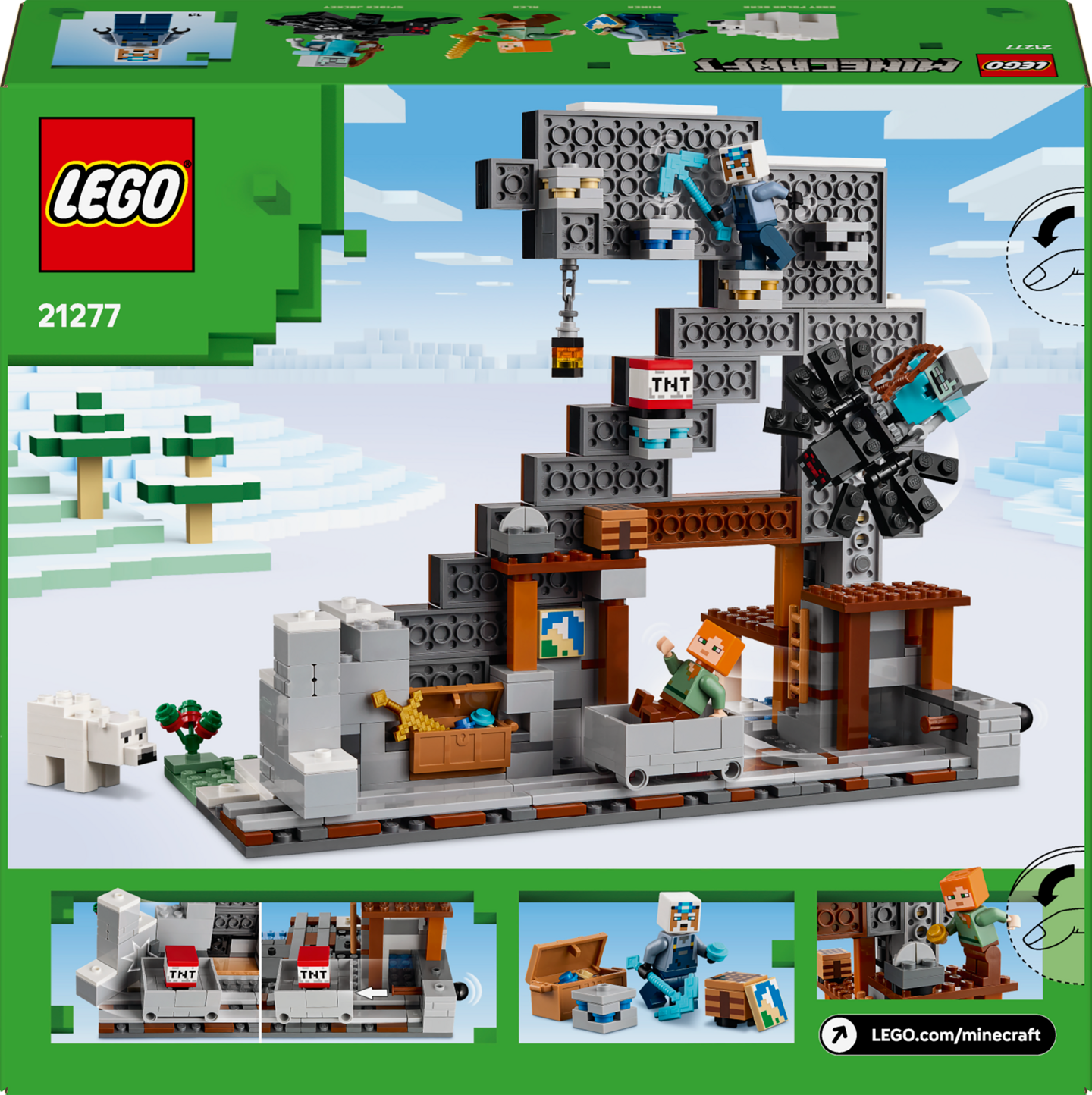 LEGO Minecraft 21277 Hakkukaivos