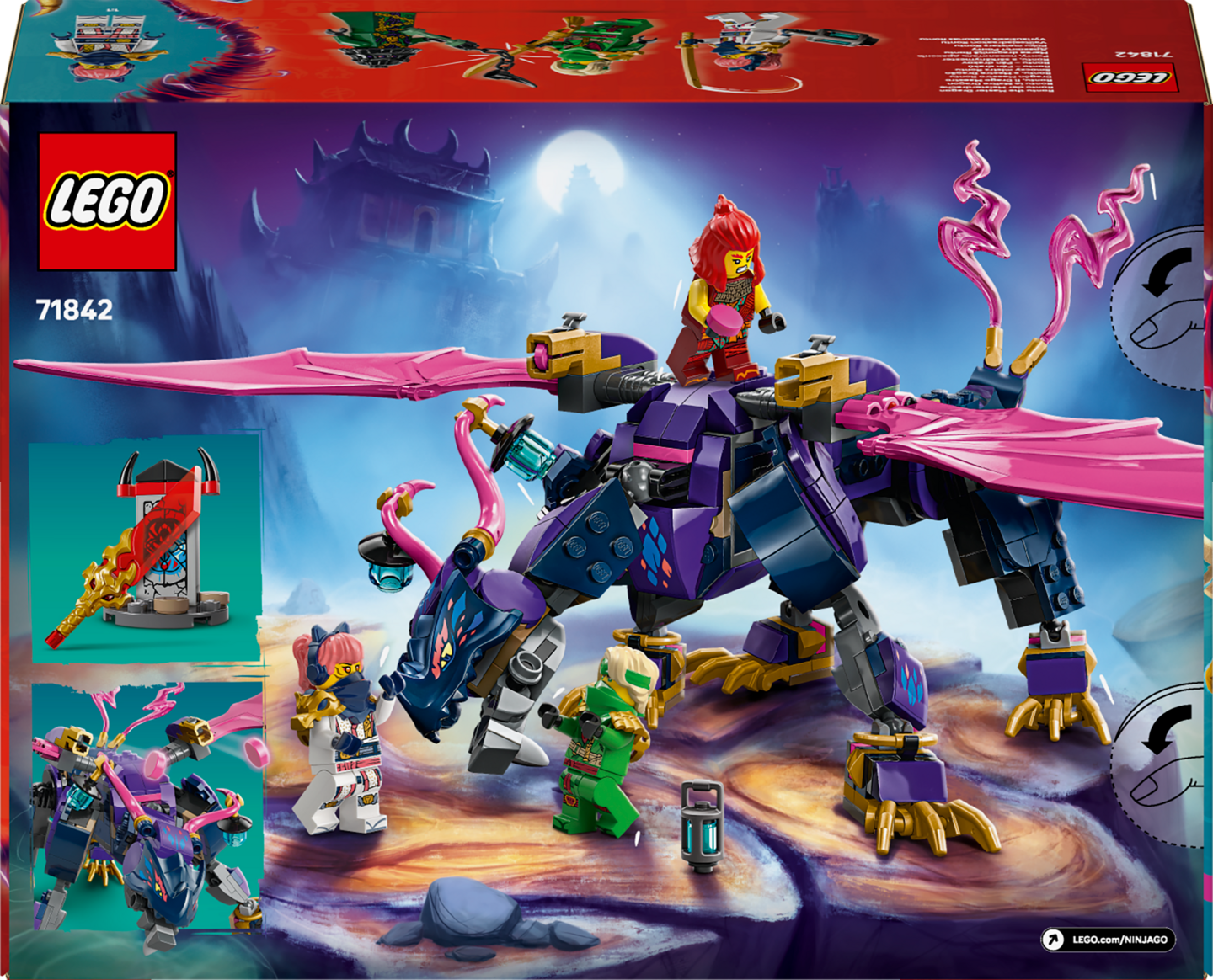 LEGO NINJAGO 71842 Rontu-mestarilohikäärme
