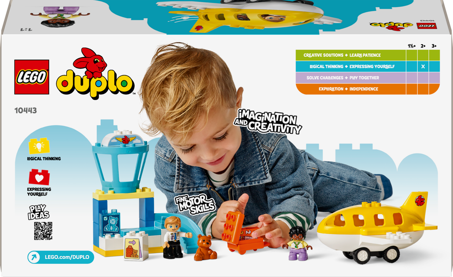 LEGO DUPLO 10443 Ensimmäinen kerta lentokentällä