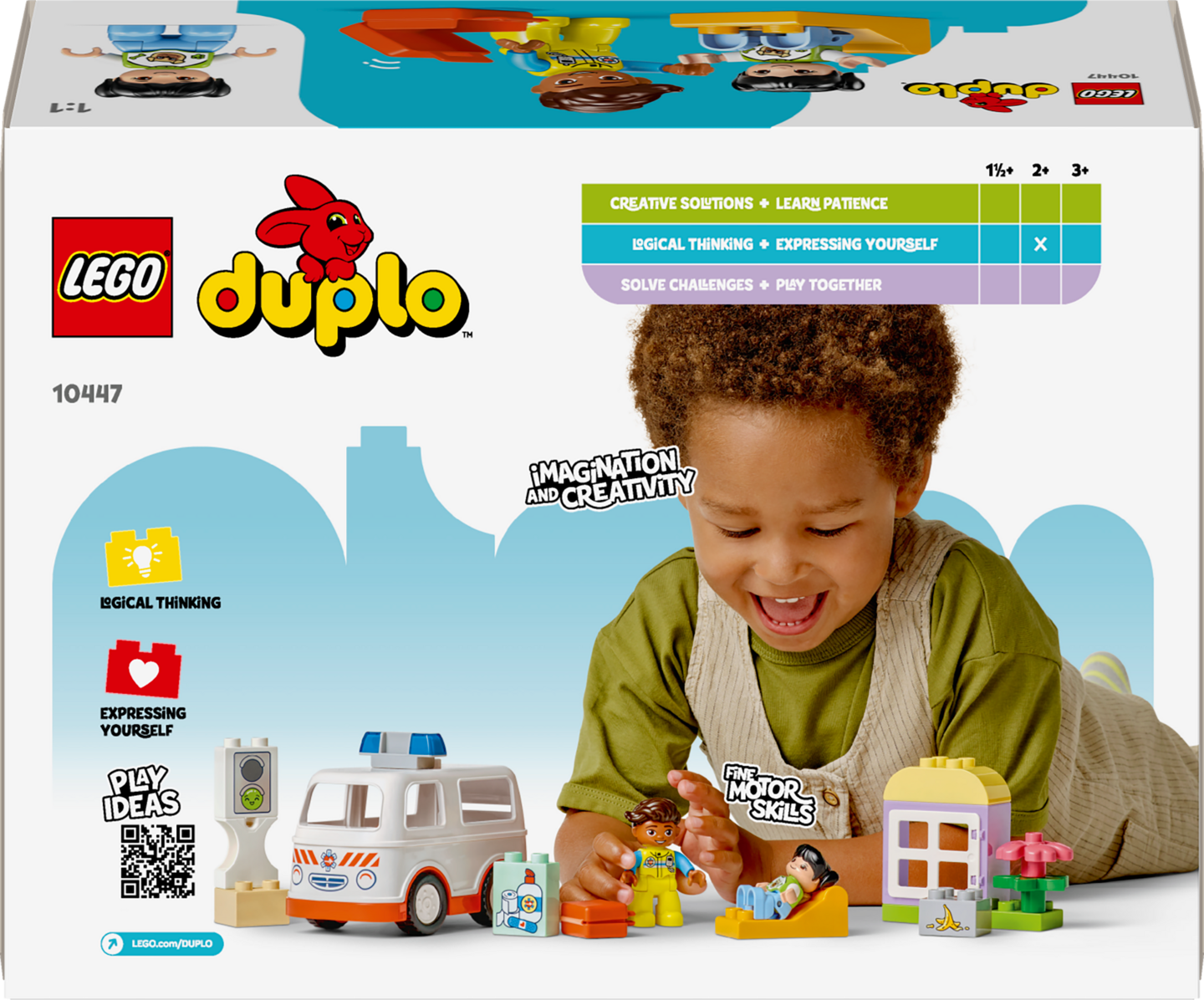 LEGO DUPLO 10447 Ambulanssi ja kuljettaja