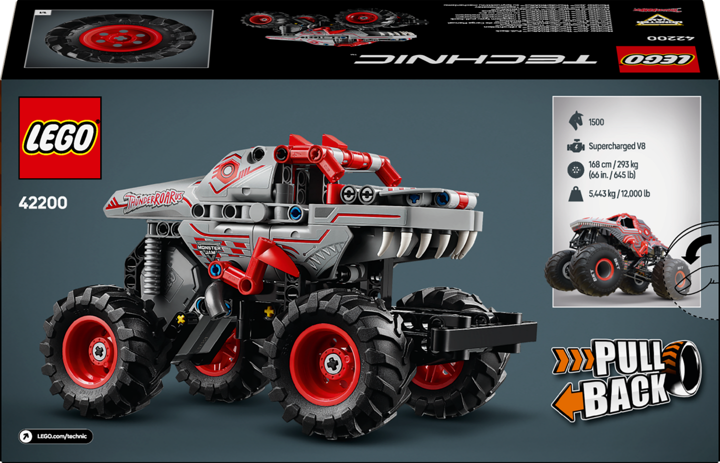 LEGO Technic 42200 Monster Jam auto