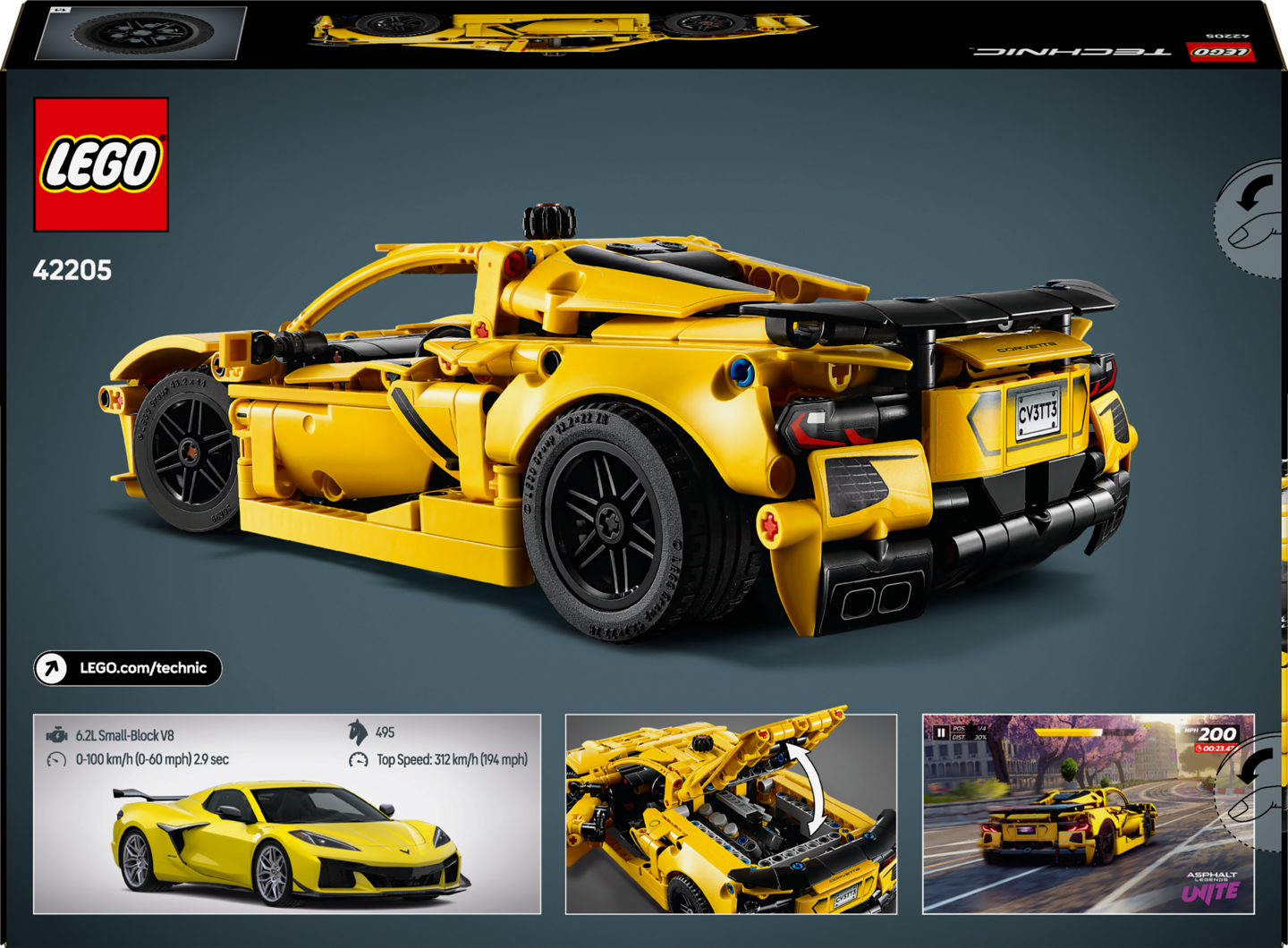 LEGO Technic 42205 Chevrolet Corvette Stingray