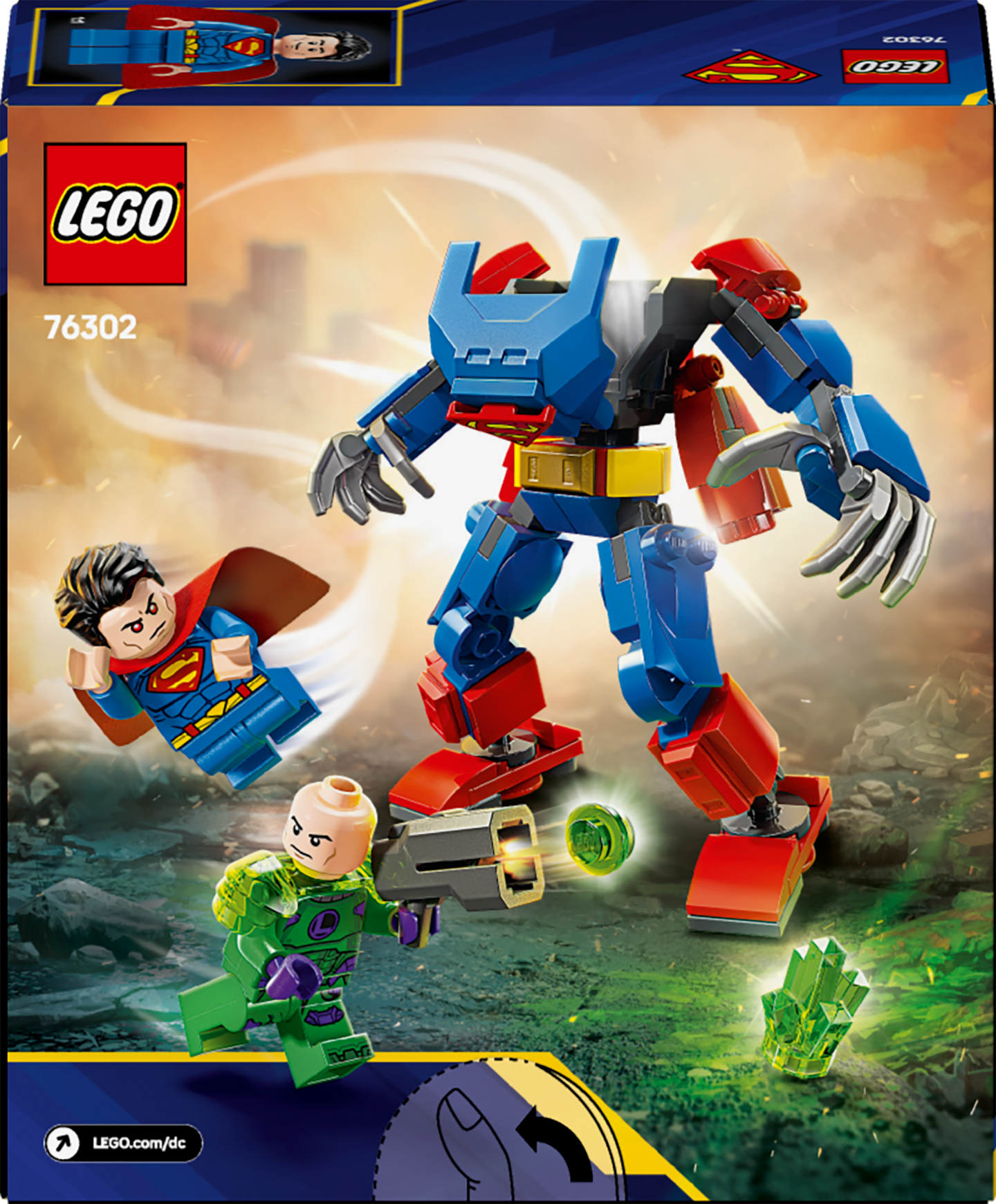 LEGO SH 76302 Superman-rob vs Lex Luthor