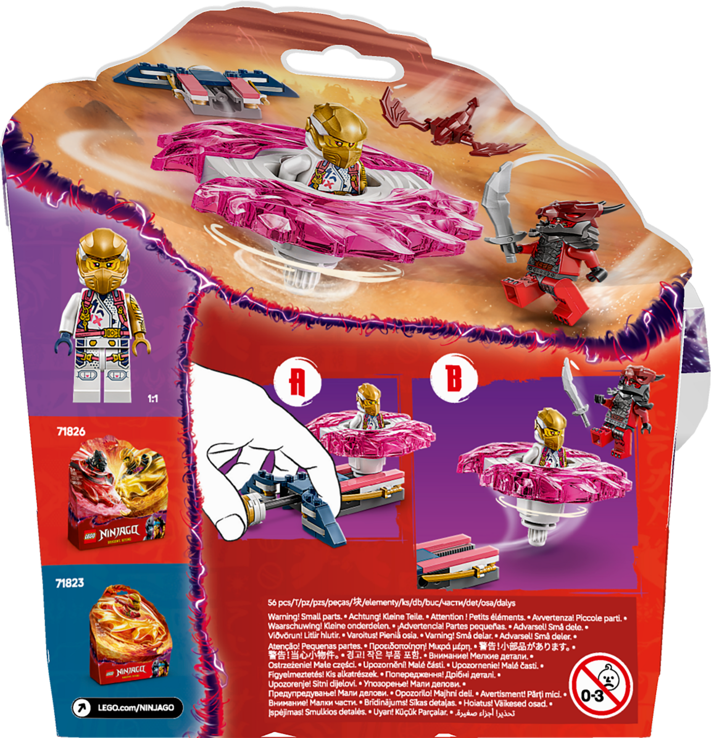 LEGO Ninjago 71824 Spinjitzu spinneri