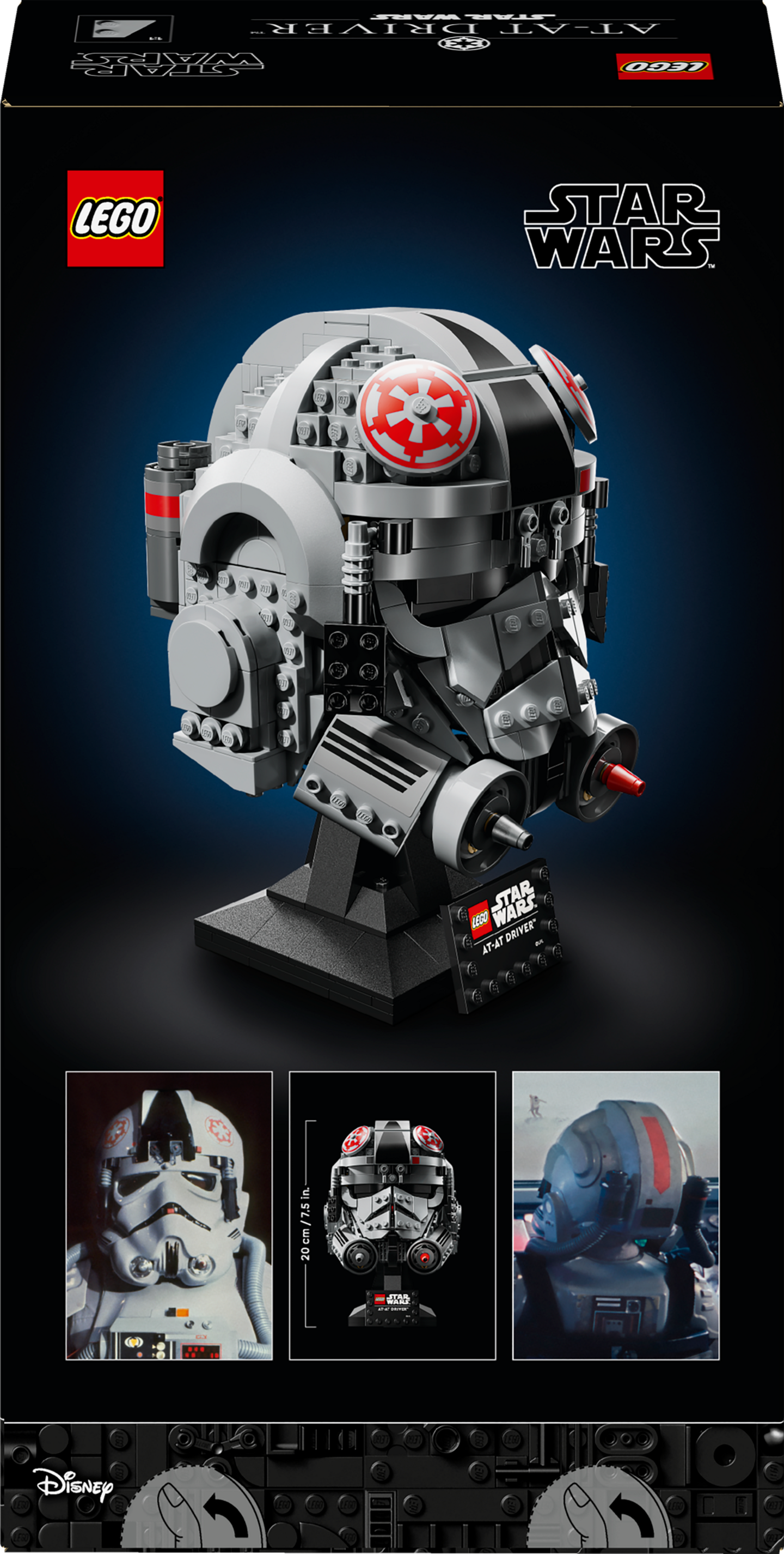 LEGO Star Wars 75429 AT-AT-kuljettajan kypärä