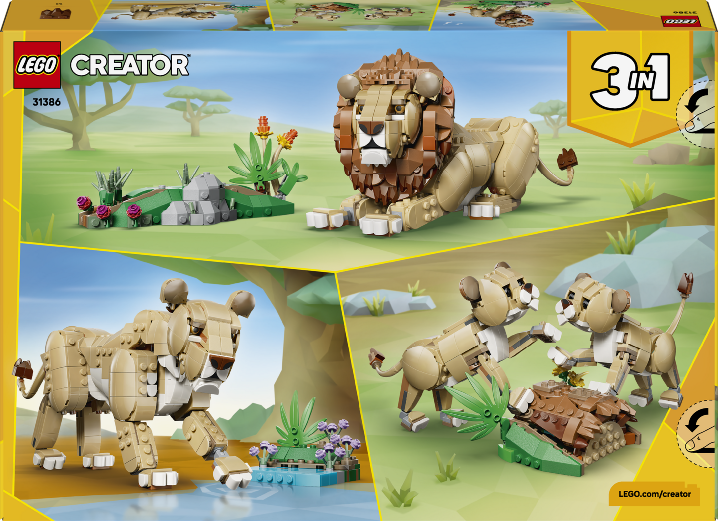 LEGO Creator 31386 Uljas leijona