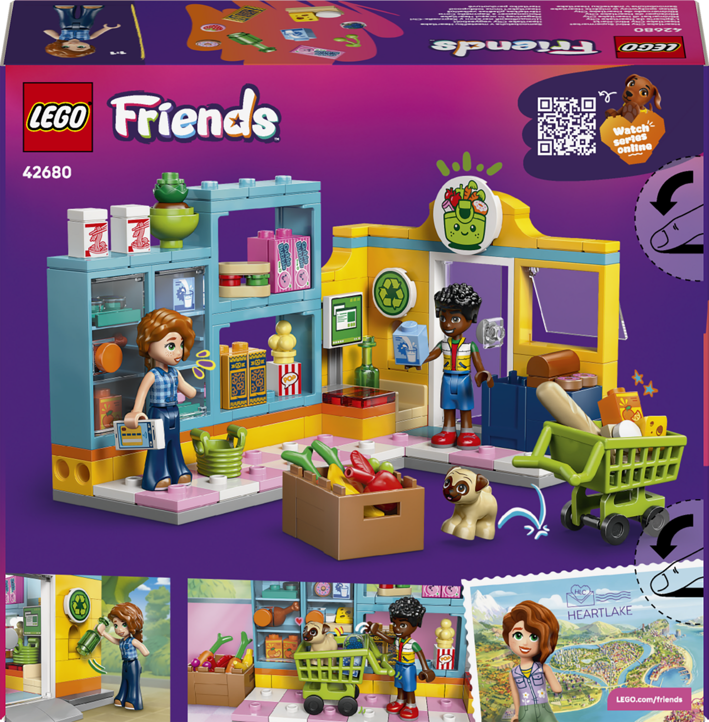 LEGO Friends 42680 Heartlake Cityn lähikauppa