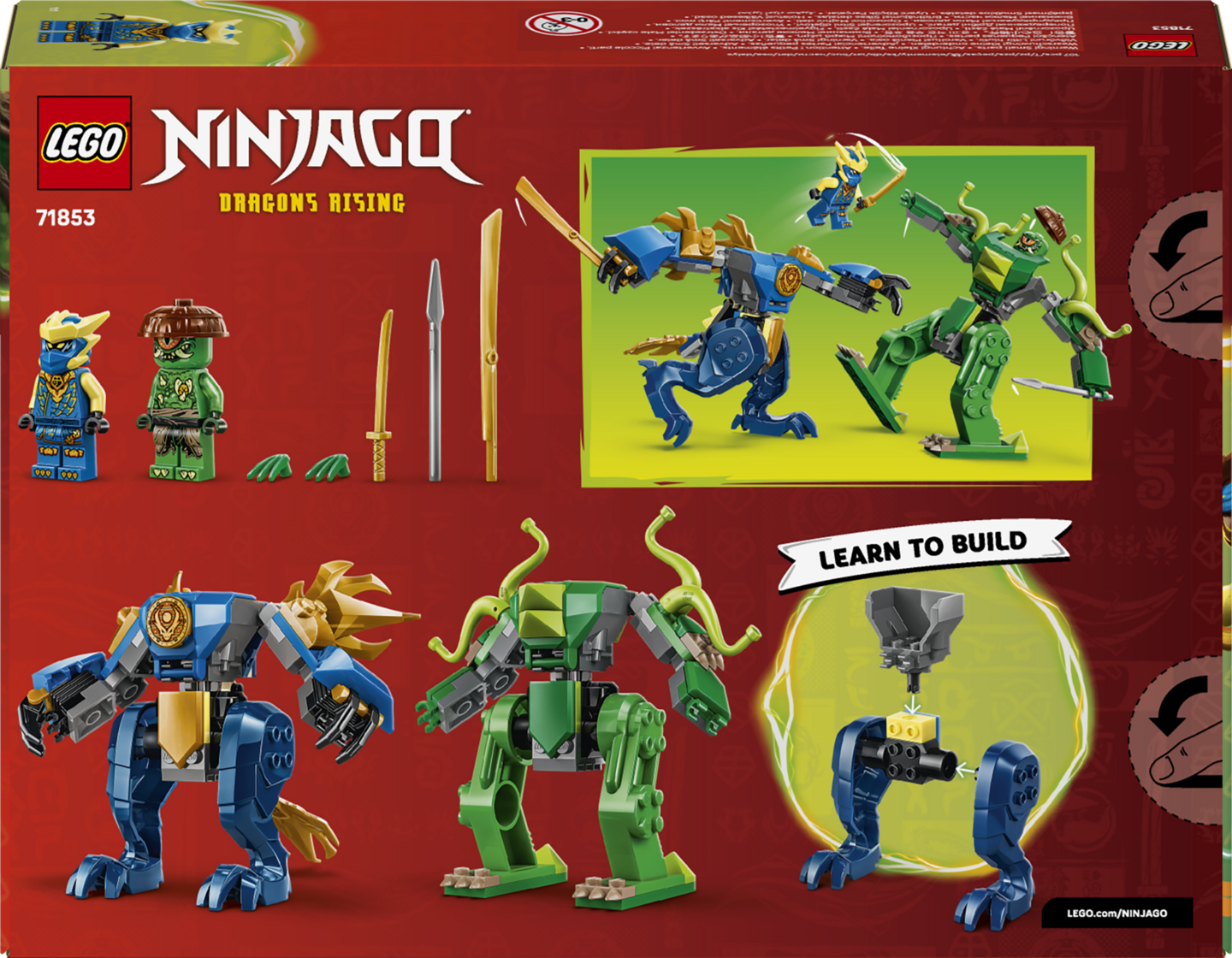 LEGO Ninjago 71853 Jayn lohikäärmerobott