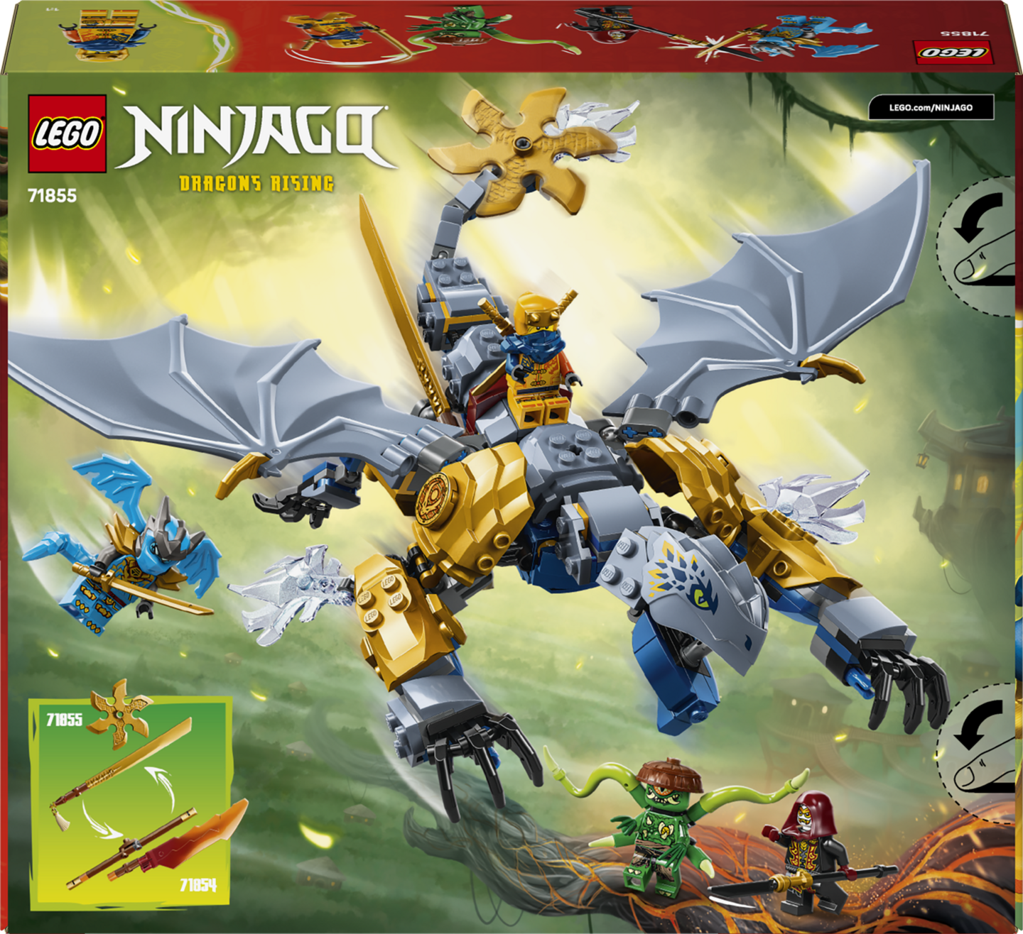 LEGO NINJAGO 71855 Riyu-ninjalohikäärmeen taistelu