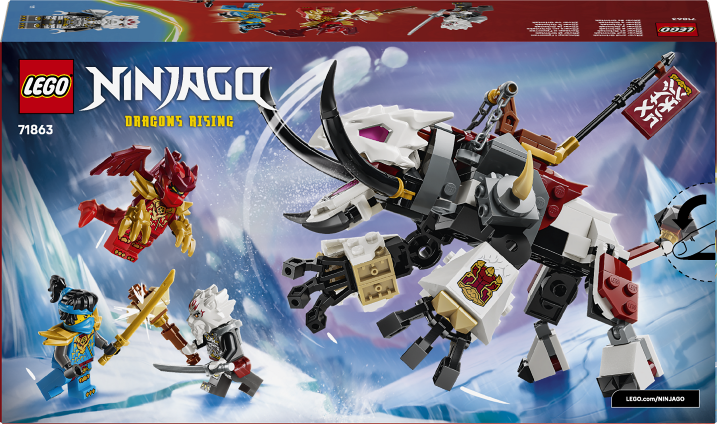 LEGO Ninjago 71863 Zilvar ja Grimtak