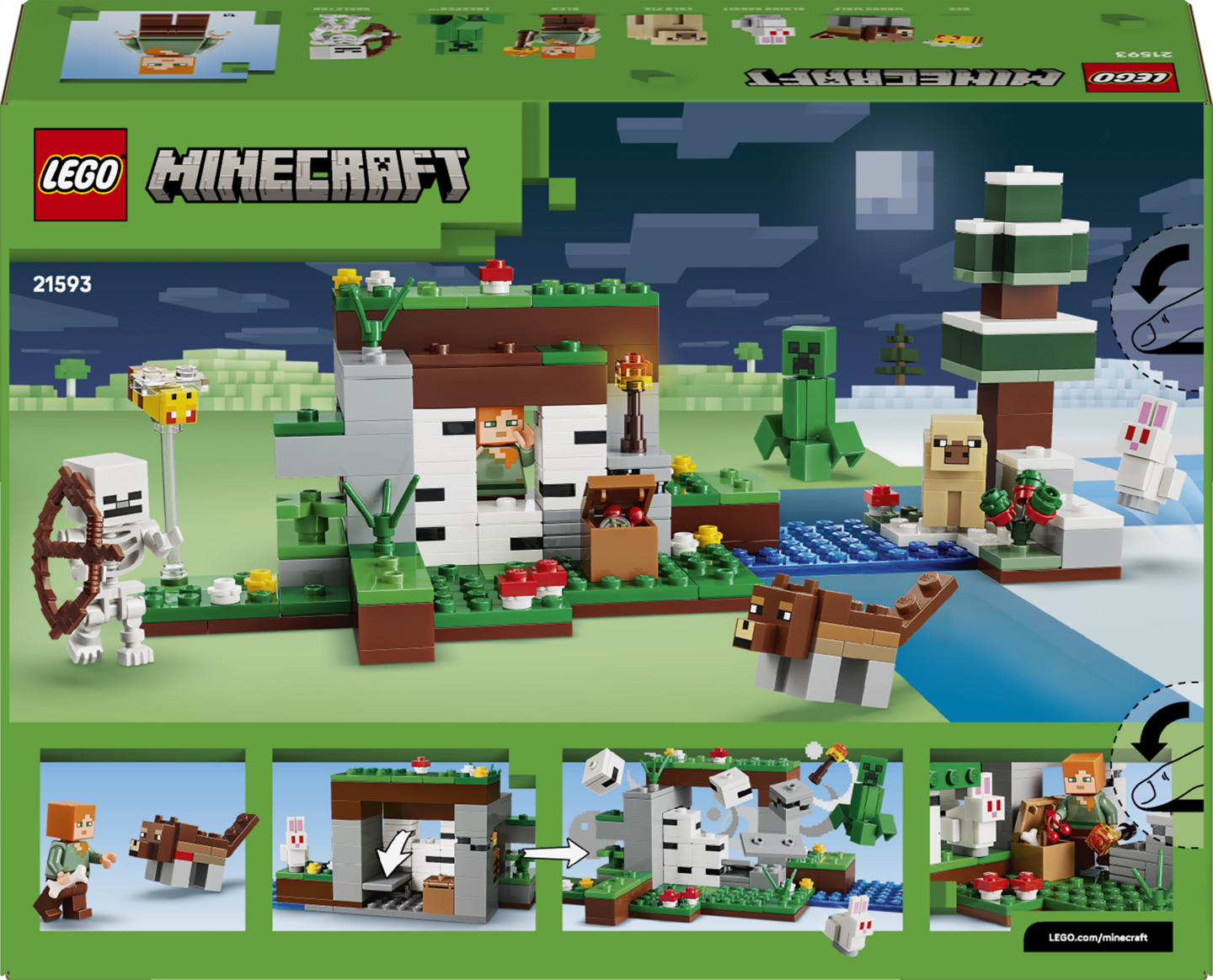 LEGO Minecraft 21593 Yön seikkailu