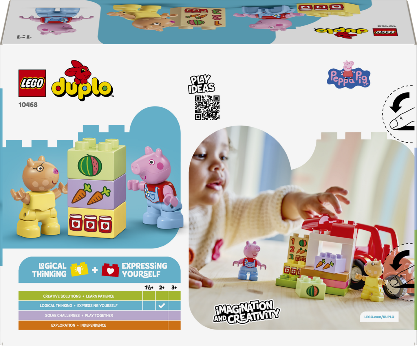LEGO DUPLO 10468 Traktori ja t